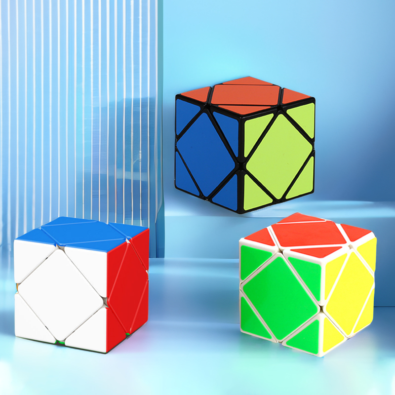 Puzzle Blank White - Кубик Рубика SENGSO Skewb Speed Cube